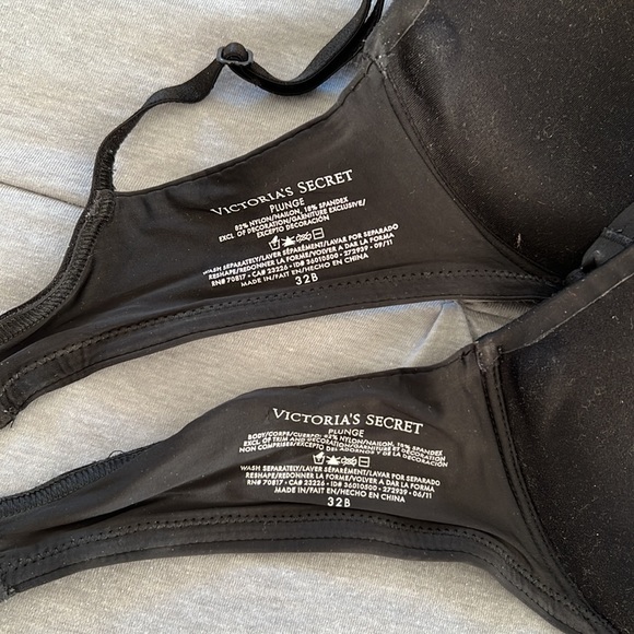 Victoria’s Secret Angels Darling Twist / Unforgettable Bra Bundle Black | 32B - Picture 3 of 4